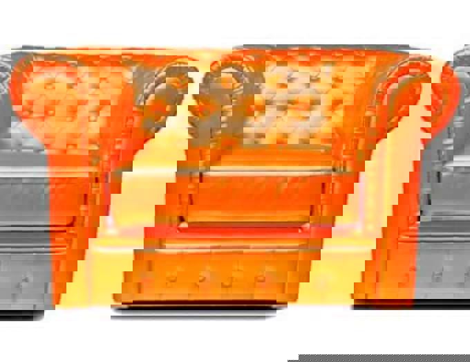 Chesterfield Oranje Zonder Label Vrijstaand Wide